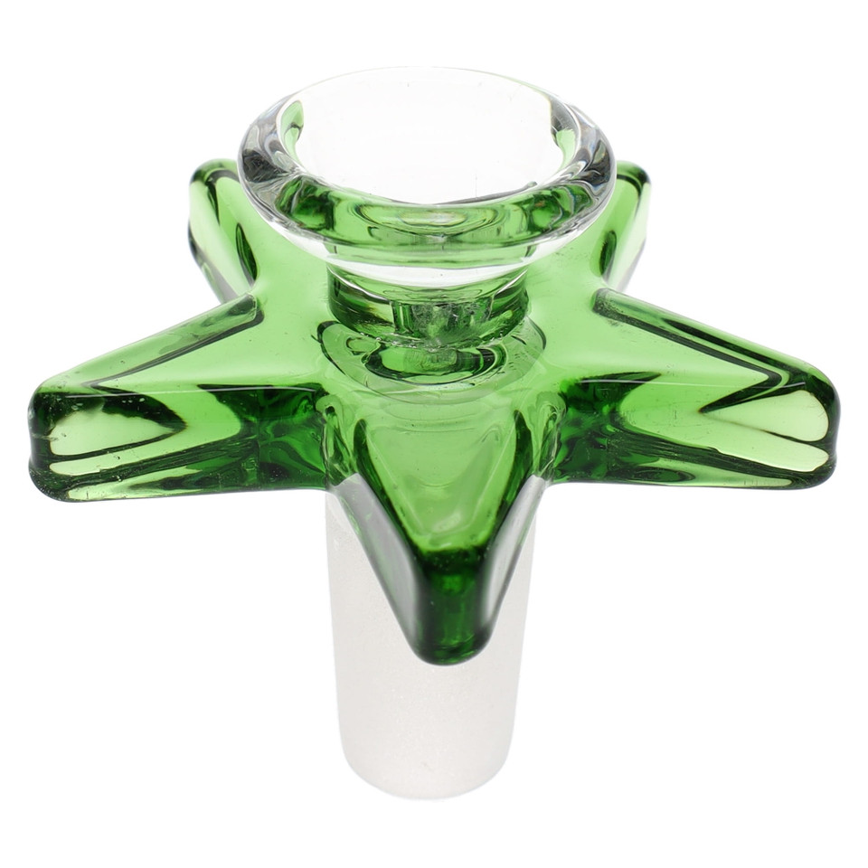 14mm glass star bowl male joint