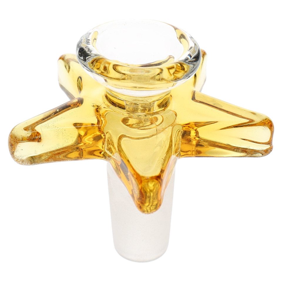14mm glass star bowl male joint