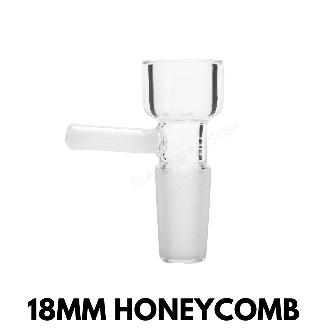 18mm male glass bowl for water pipe