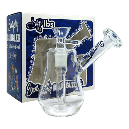 Dogg Lbs Everyday Bubbler 5 inch glass water pipe