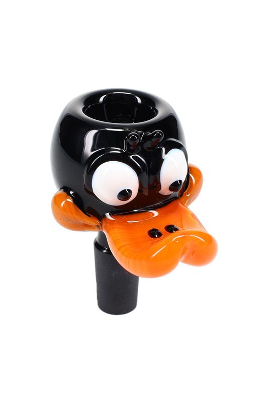 14mm Premium Male Black Duck Bowl Piece Slide