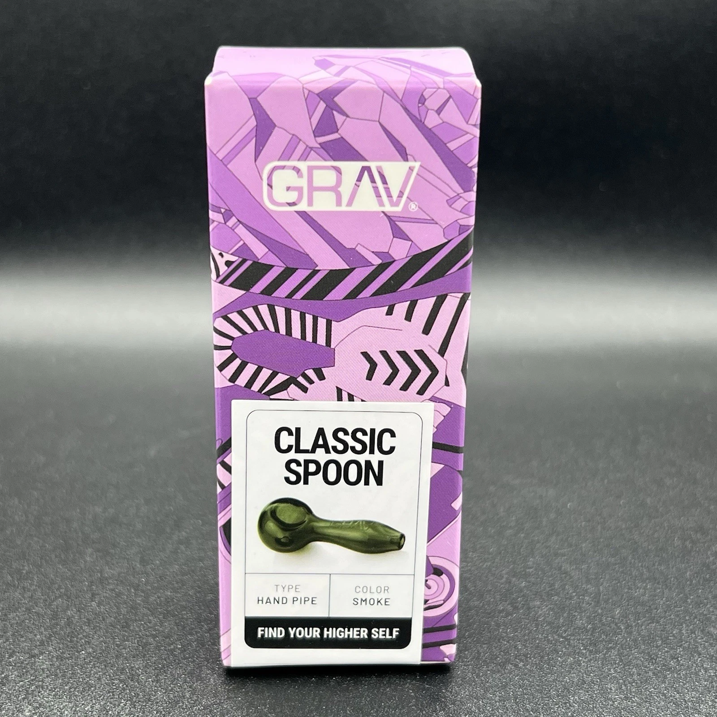 classic GRAV glass hand pipe for dry herbs