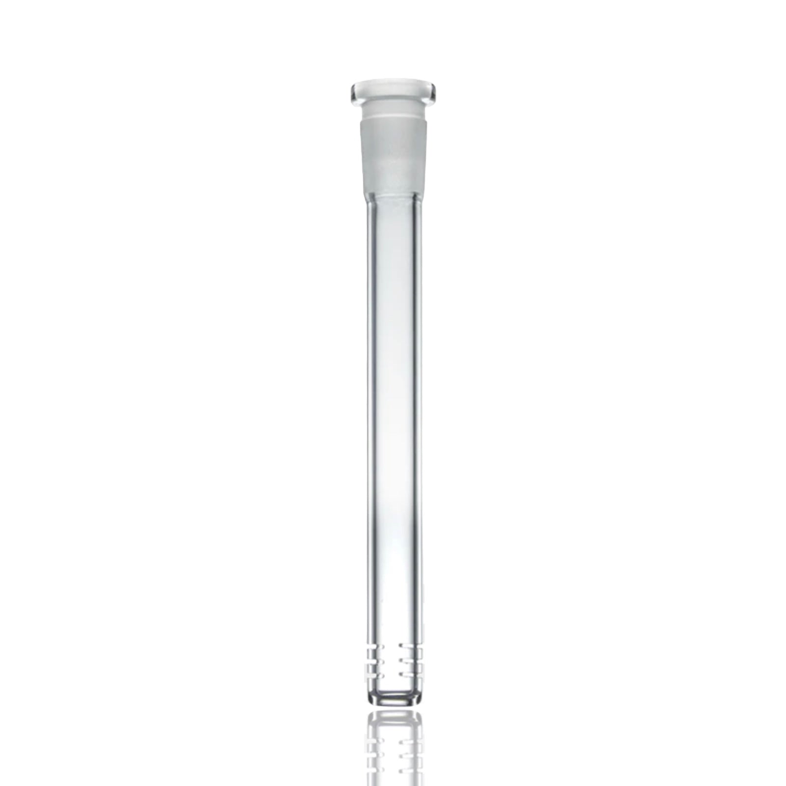 Glass downstem 18mm to 14mm clear