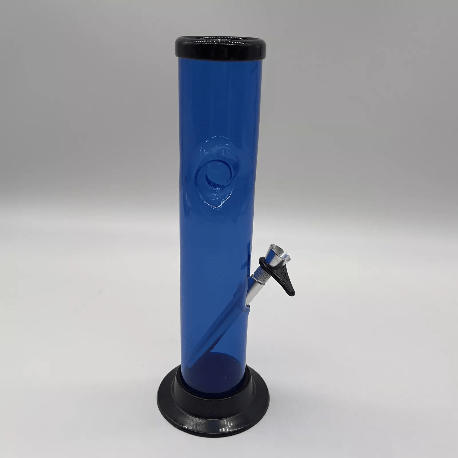 10" Acrylic Plastic Bong Blue Water Pipe Hookah Bubbler Ice Catcher - Glass Express USA