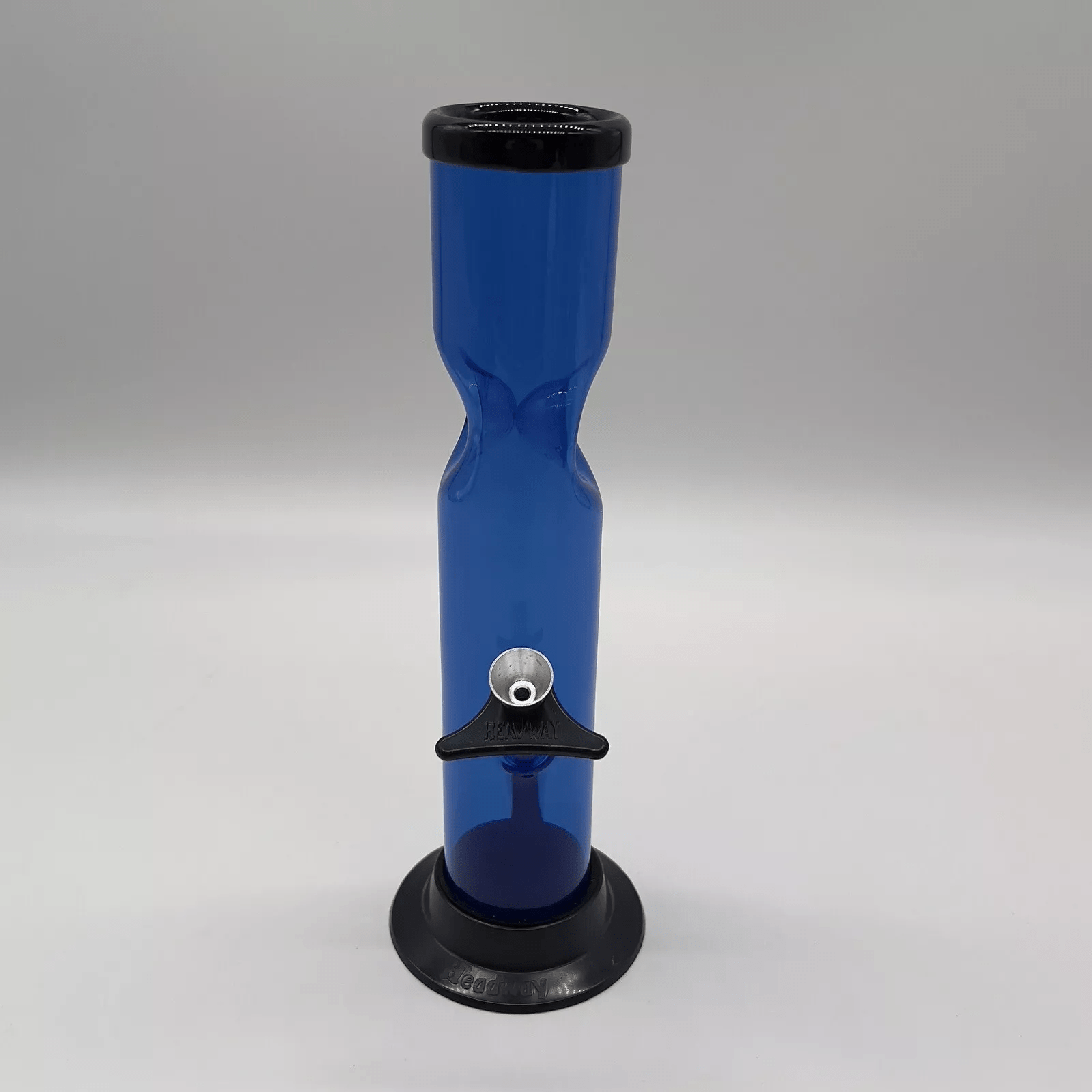 10" Acrylic Plastic Bong Blue Water Pipe Hookah Bubbler Ice Catcher - Glass Express USA