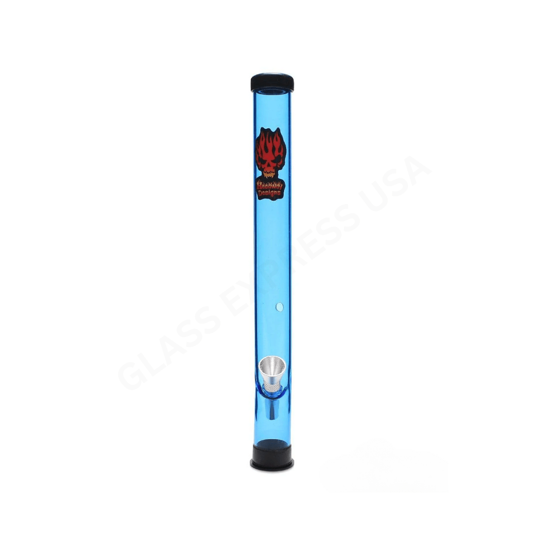 10" Acrylic Plastic Bong Traveler Portable Water Pipe - Glass Express USA