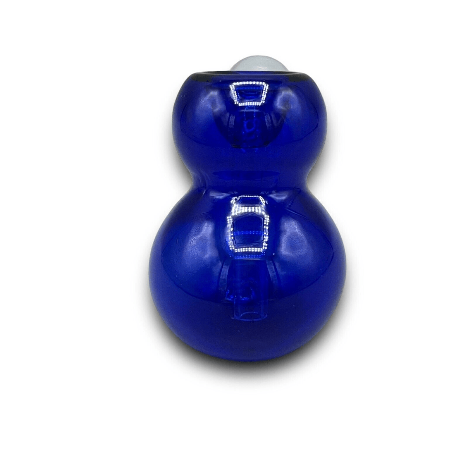 14MM Ash Catcher Bong Bowl 45 Degree Bubbler Slide Bowl Hybrid - Blue - Glass Express USA