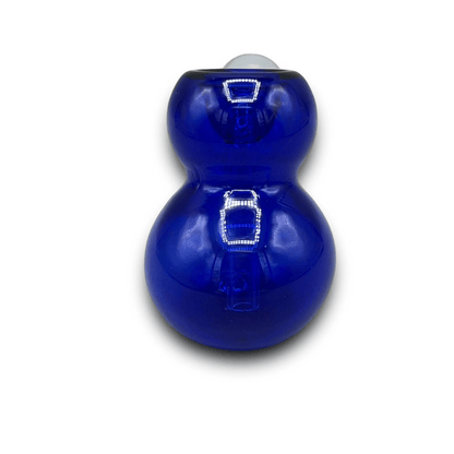 14MM Ash Catcher Bong Bowl 45 Degree Bubbler Slide Bowl Hybrid - Blue - Glass Express USA