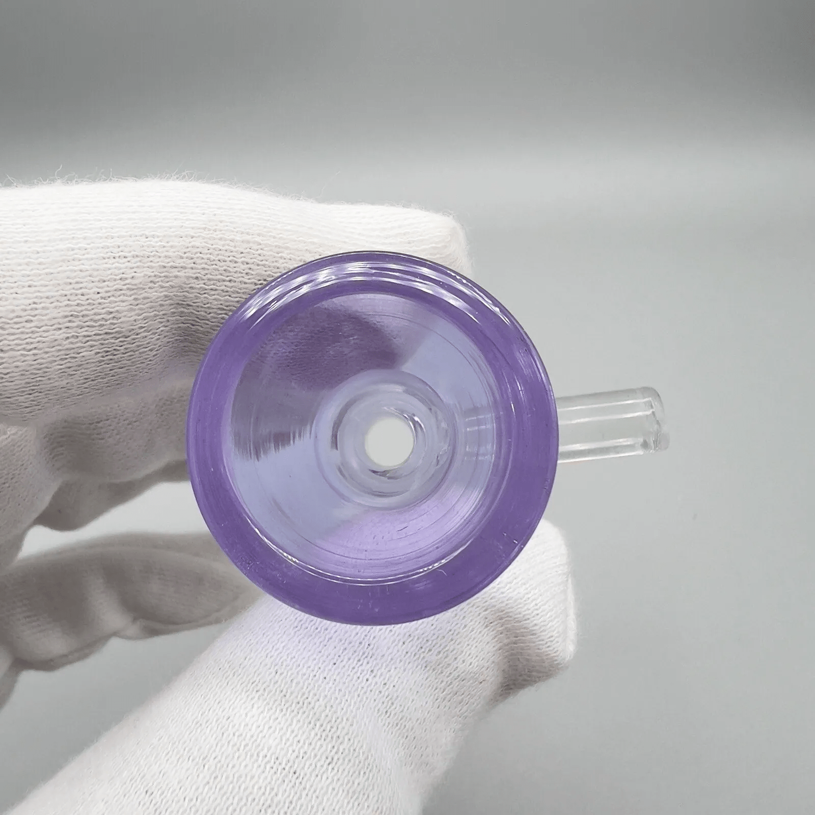 14mm Female Bong Slide Replacement Glass Bowl Piece - Purple - Glass Express USA