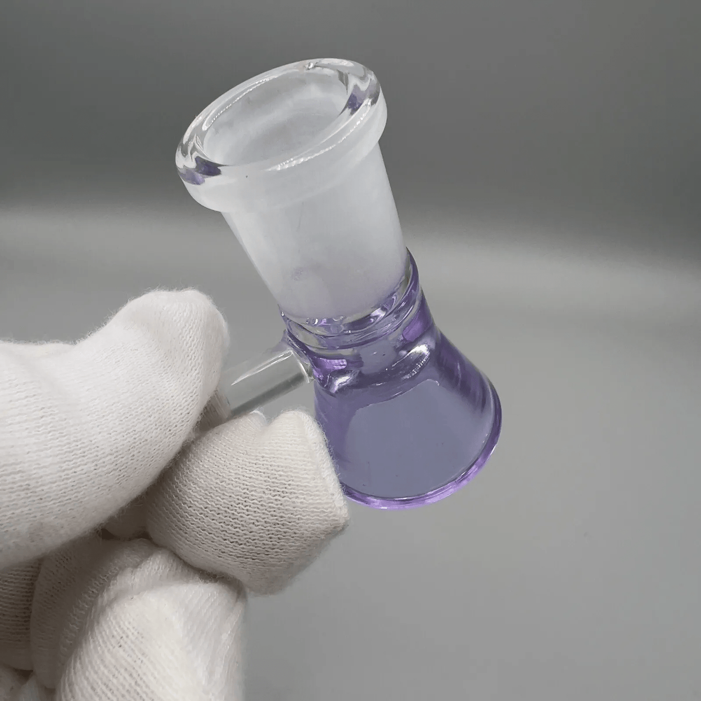 14mm Female Bong Slide Replacement Glass Bowl Piece - Purple - Glass Express USA