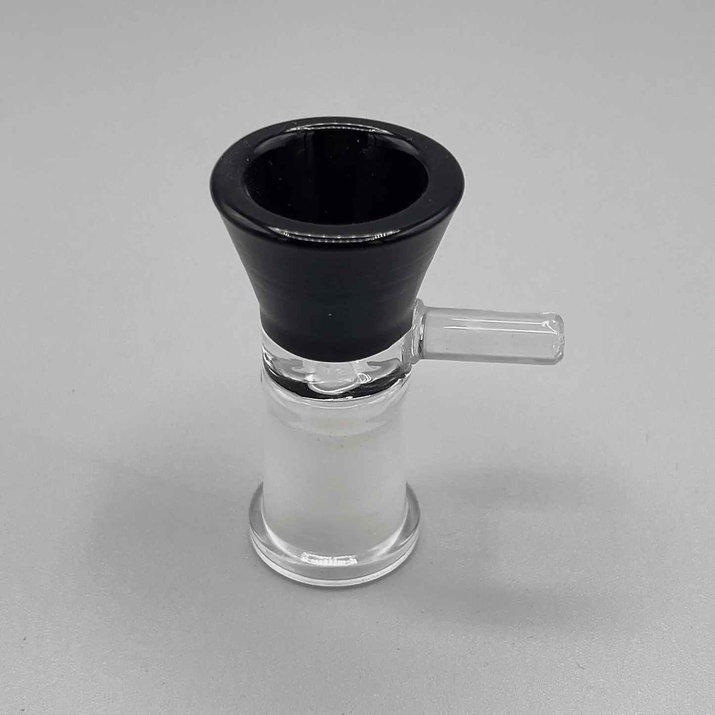 14MM Female Glass Water Pipe Slider Head Piece - Black - Glass Express USA