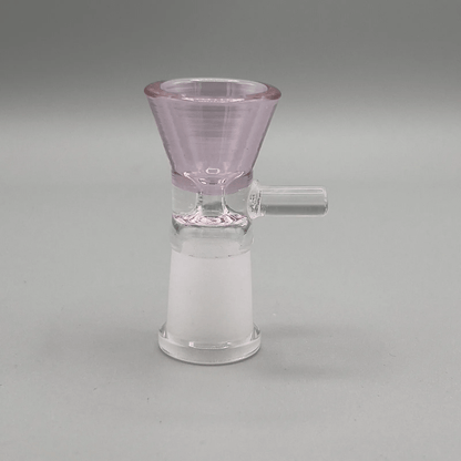 14MM Female Glass Water Pipe Slider Head Piece - Pink - Glass Express USA