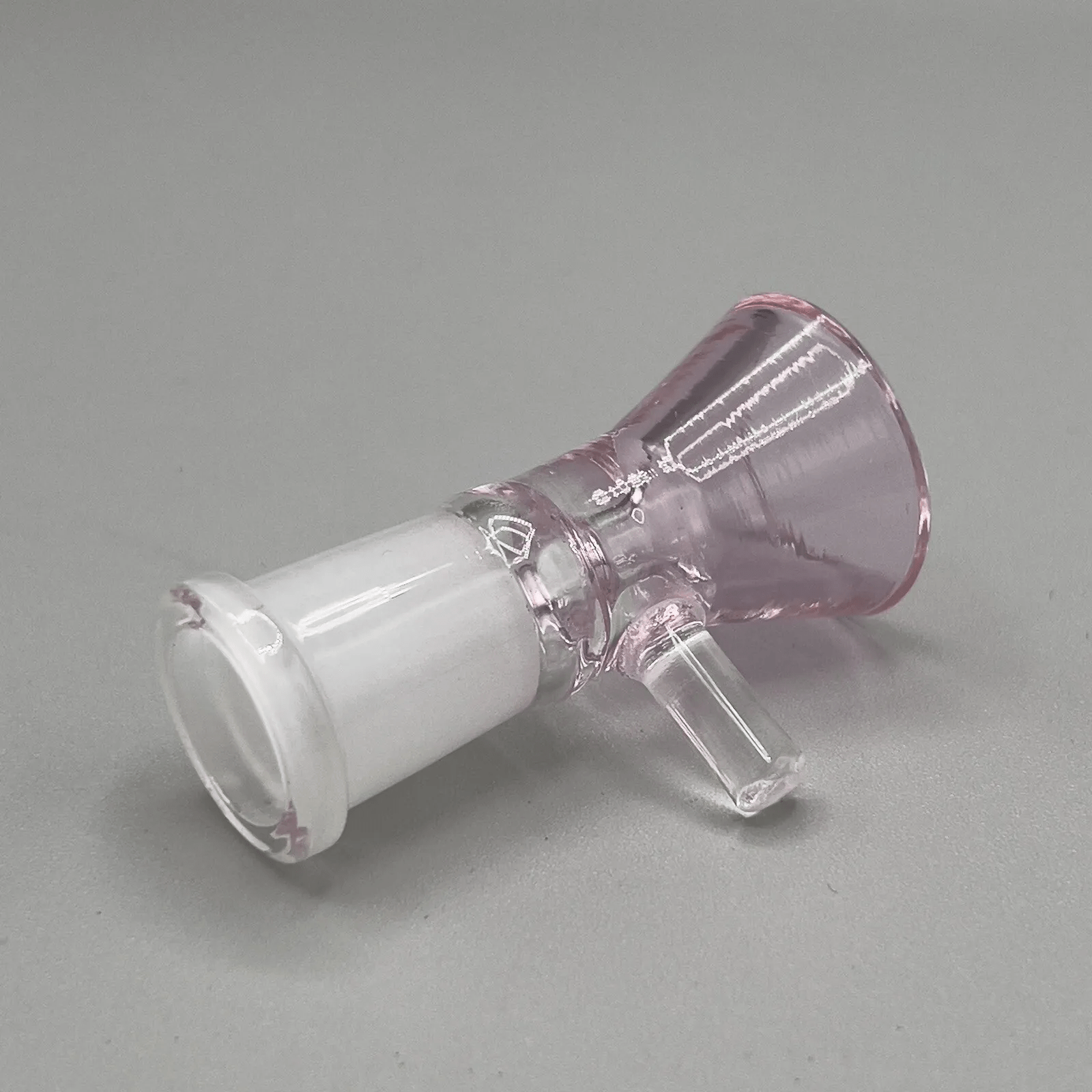 14MM Female Glass Water Pipe Slider Head Piece - Pink - Glass Express USA