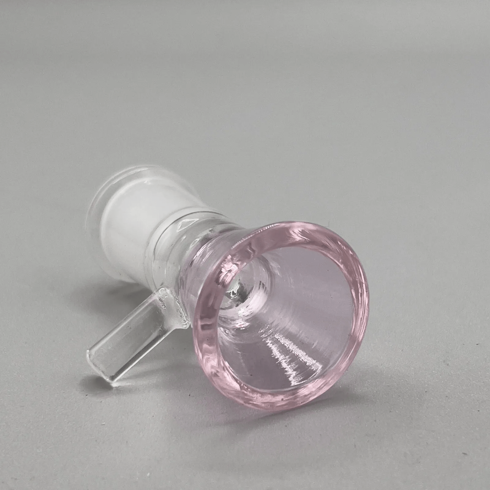 14MM Female Glass Water Pipe Slider Head Piece - Pink - Glass Express USA