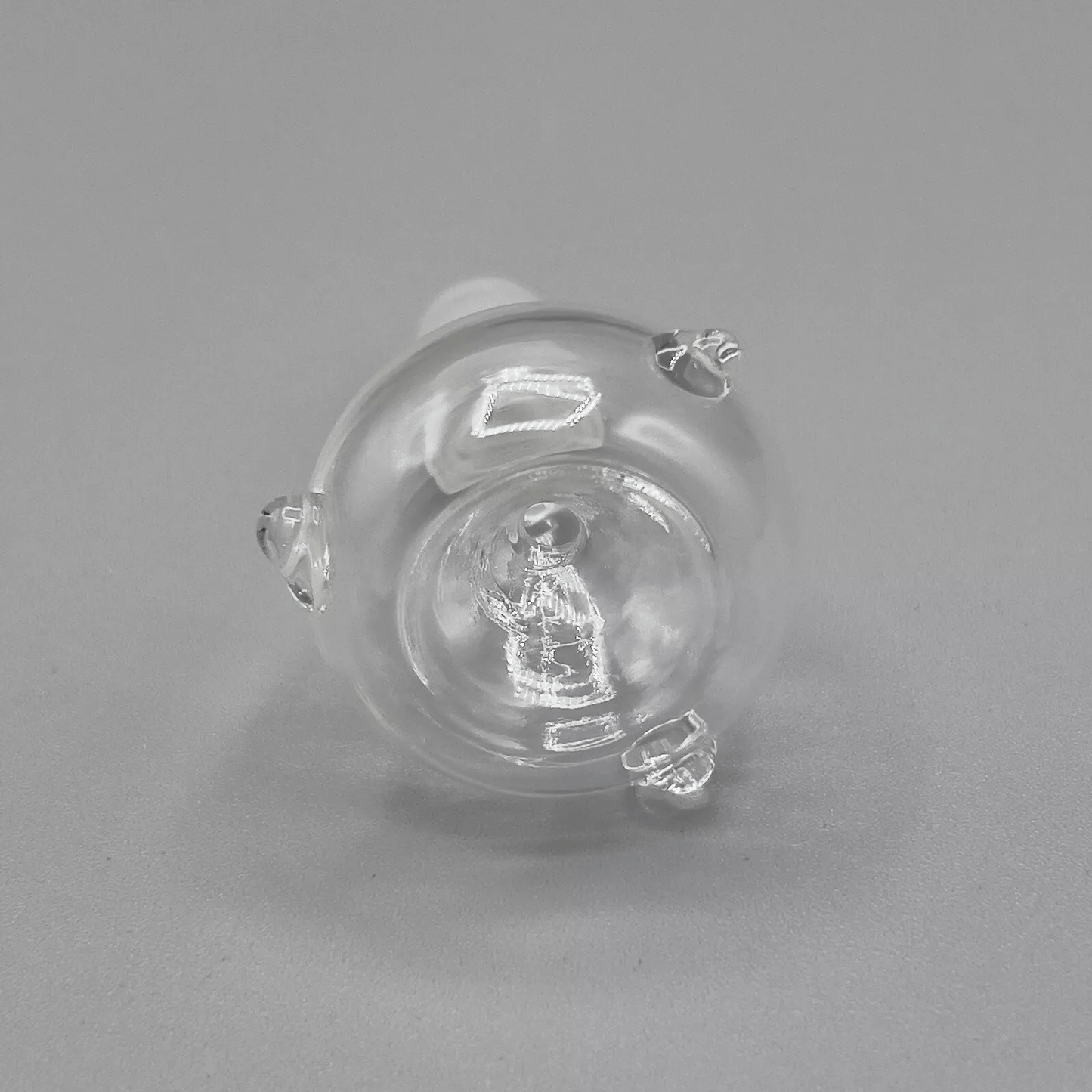 14mm Glass Bowl Bong Bowl Slide Water Pipe 14mm Bowl Male - Clear Dome - Glass Express USA