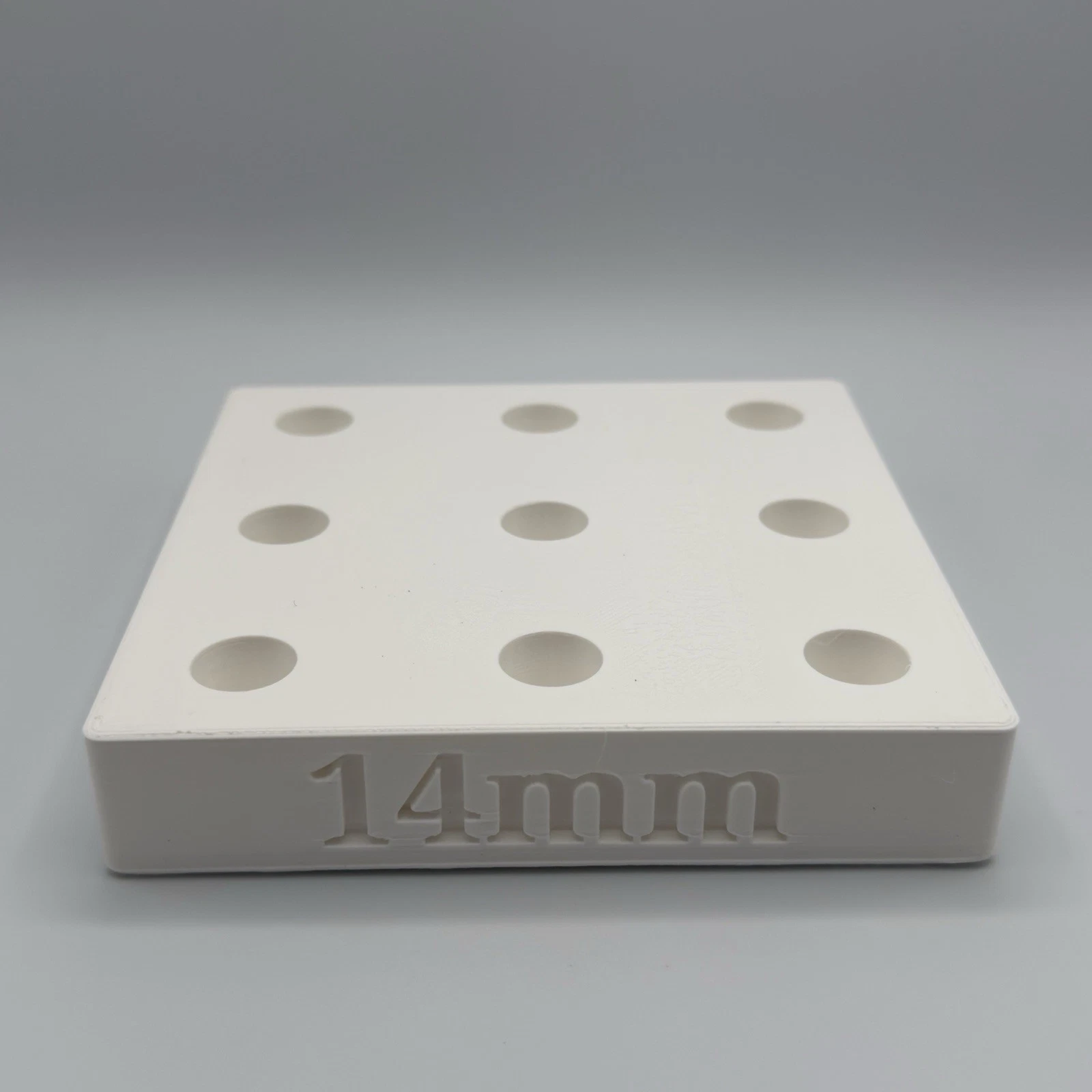 9-slot water pipe slide display stand PLA