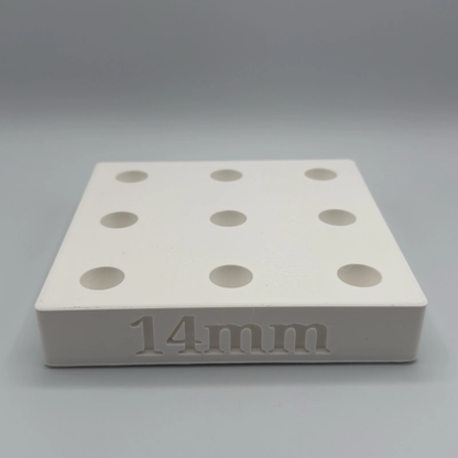 9-slot water pipe slide display stand PLA