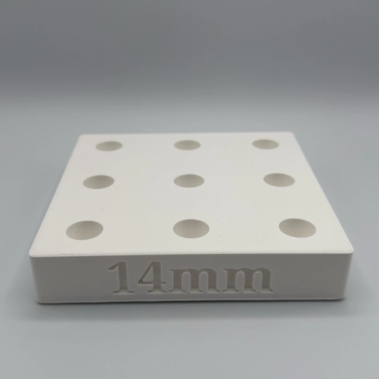 9-slot water pipe slide display stand PLA