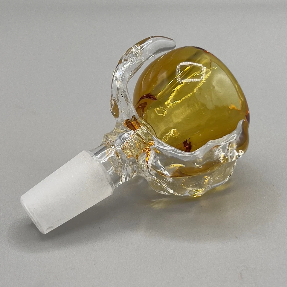14mm Thick "DRAGON CLAW" Glass Bowl Piece Slide