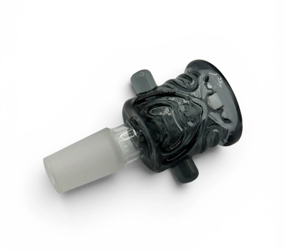 14mm green tiki glass bowl slide for bong