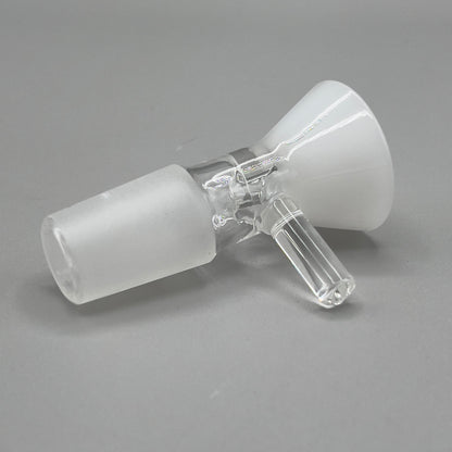 18mm white glass bong bowl