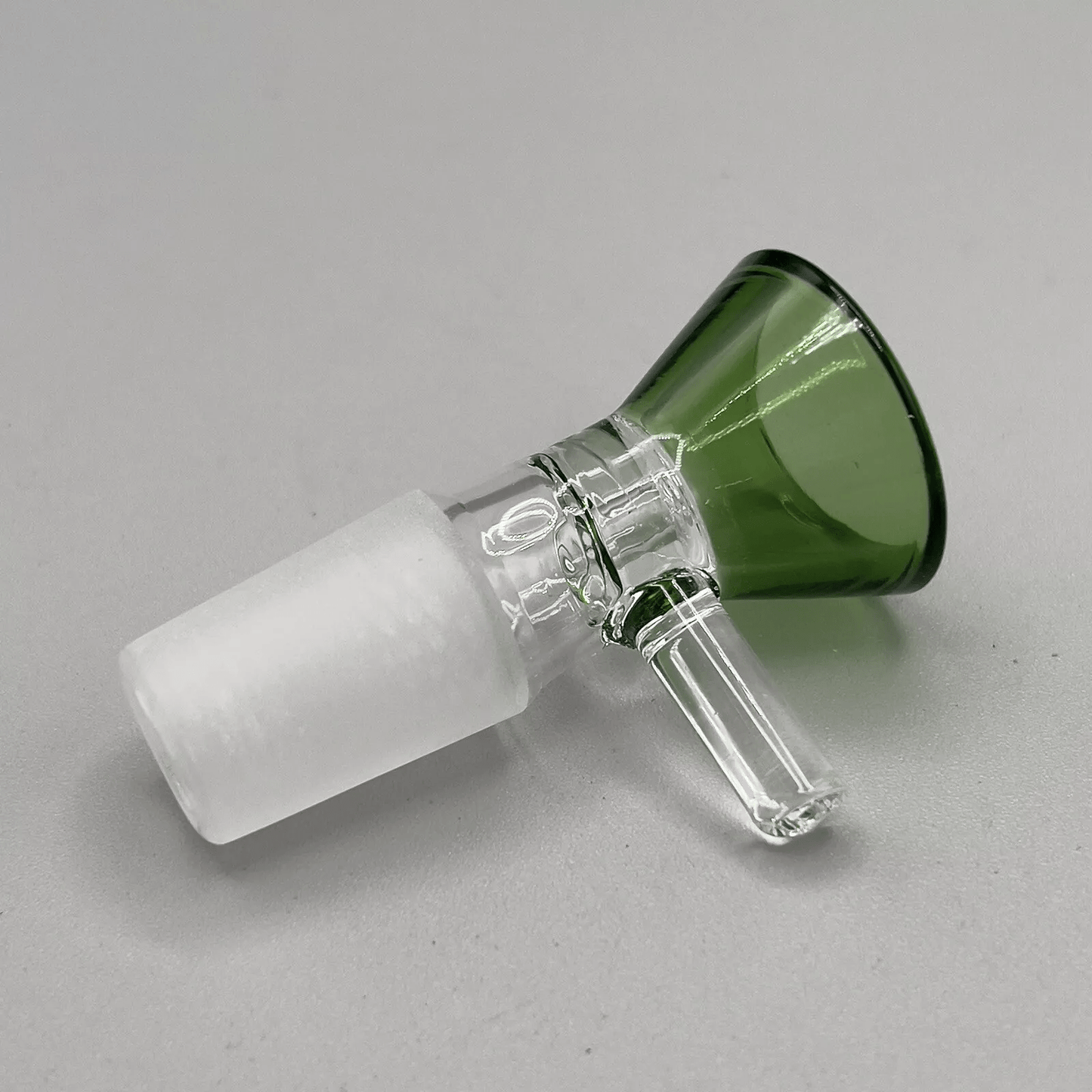 18mm Glass Bowl Pull Slide Thick For Water Pipe Bong Hookah Piece - Green - Glass Express USA