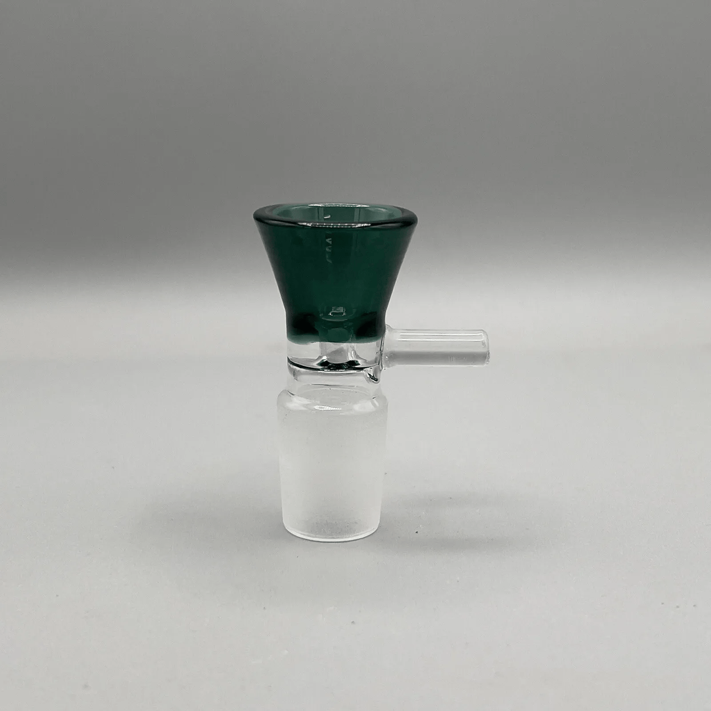 18mm Glass Bowl Pull Slide Thick For Water Pipe Bong Hookah Piece - Teal - Glass Express USA