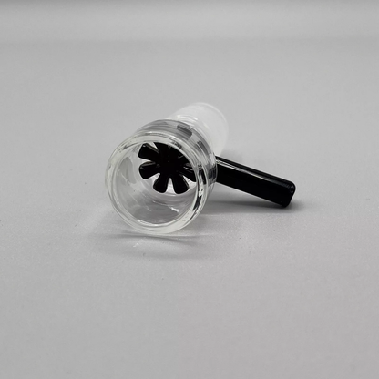 18mm bowl slide in black color.