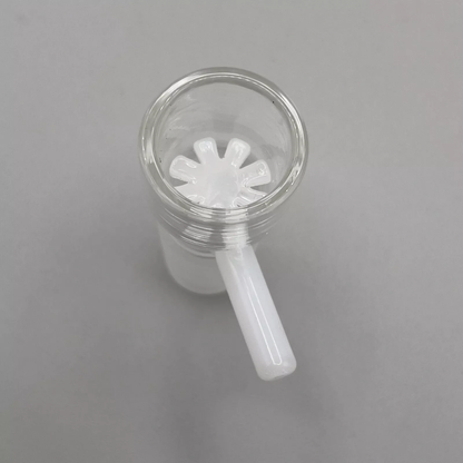 18MM STAR SNOWFLAKE HONEYCOMB GLASS SCREEN BUILT IN BOWL.