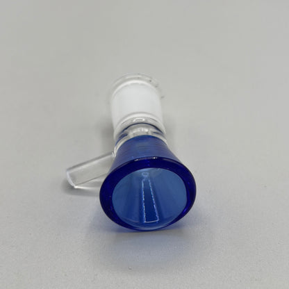 14mm Female Bong Slide Replacement Glass Bowl Piece - Blue