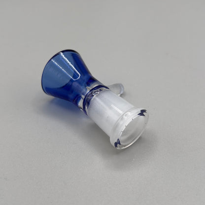 14mm Female Bong Slide Replacement Glass Bowl Piece - Blue