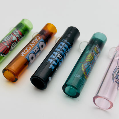 GRAV® Labs 16mm Whimsical Taster – Chillum Glass One Hitter Pipe
