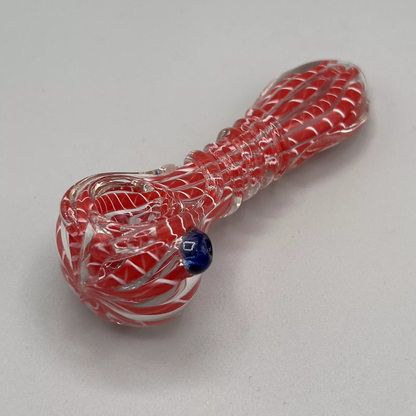 Glass Red Pipe