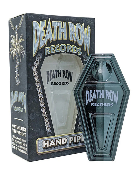 Death Row Records Coffin Hand Pipe Teal