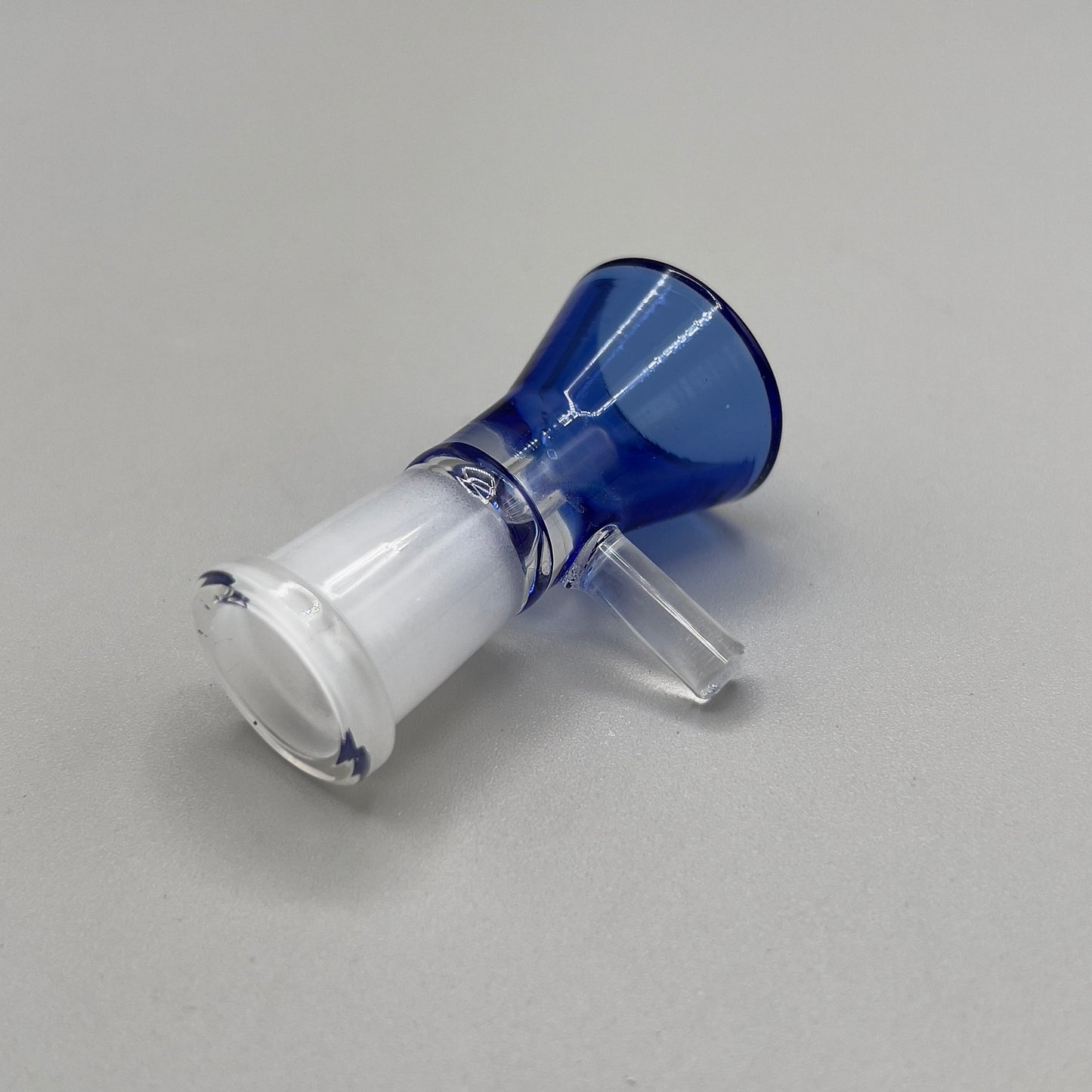 14mm Female Bong Slide Replacement Glass Bowl Piece - Blue