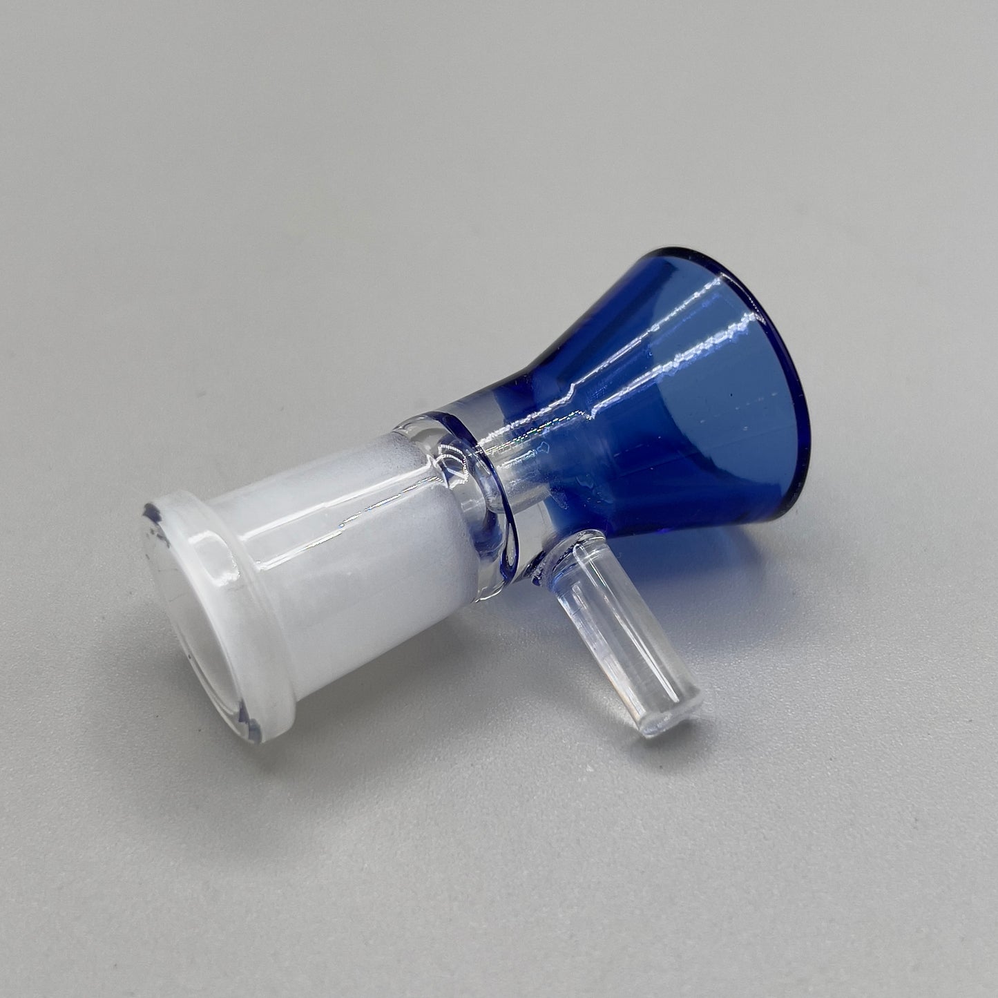 14mm Female Bong Slide Replacement Glass Bowl Piece - Blue