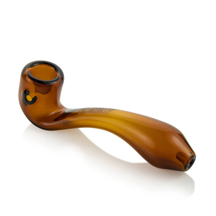 GRAV glass pipe with built-in ash catcher