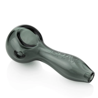 GRAV 4 inch spoon pipe in clear glass