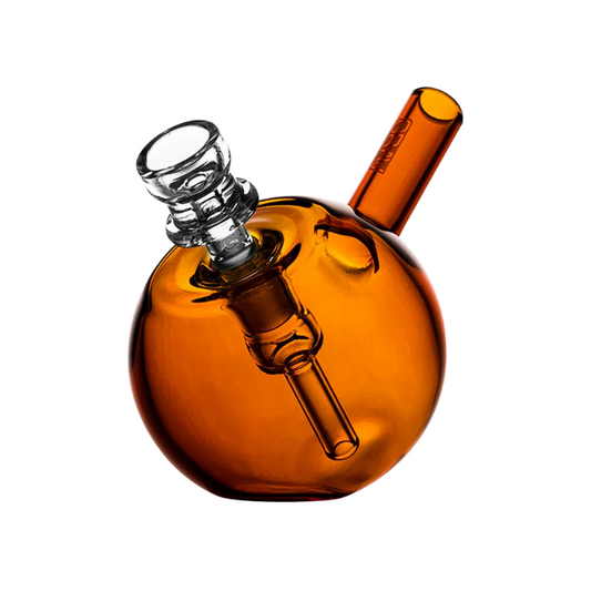 GRAV spherical pocket bubbler glass water pipe