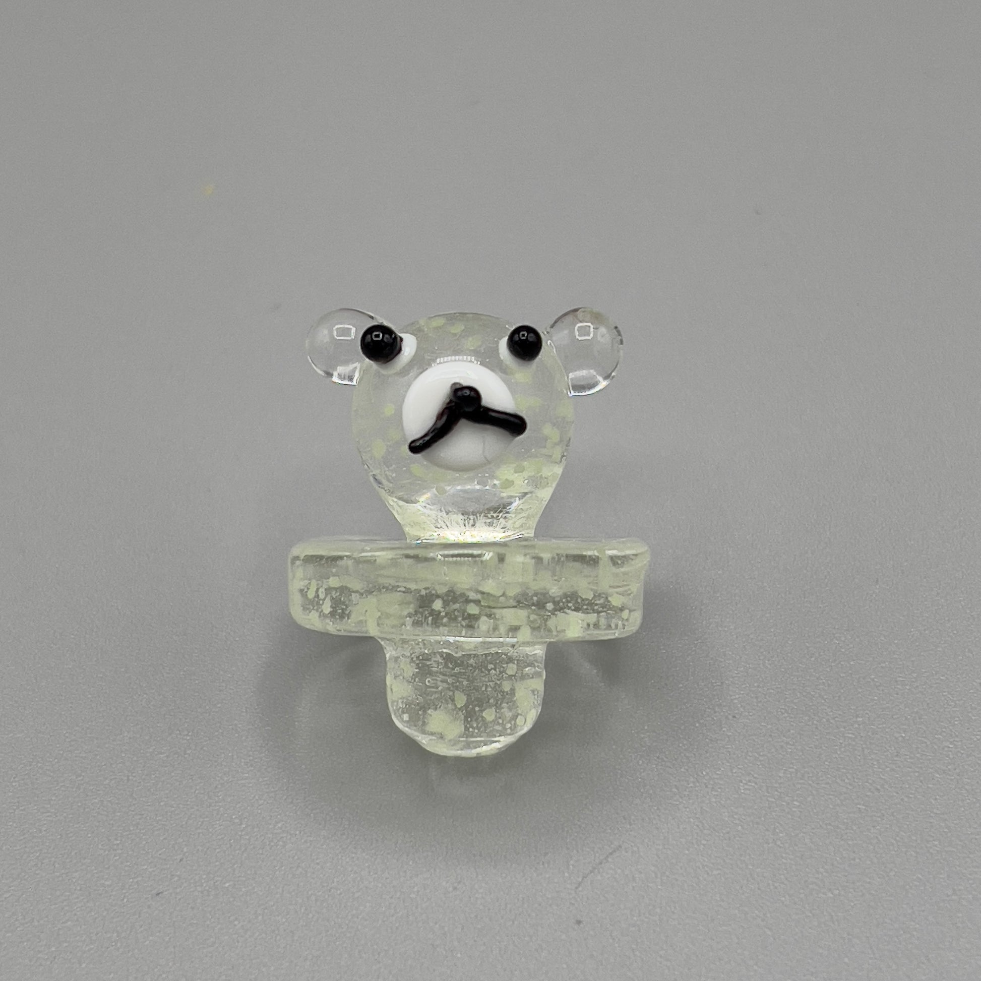 Glow in the dark novelty dab carb cap