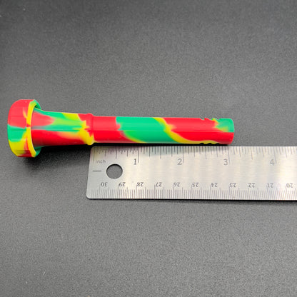 Piecemaker silicone bong stem compatible with glass pieces
