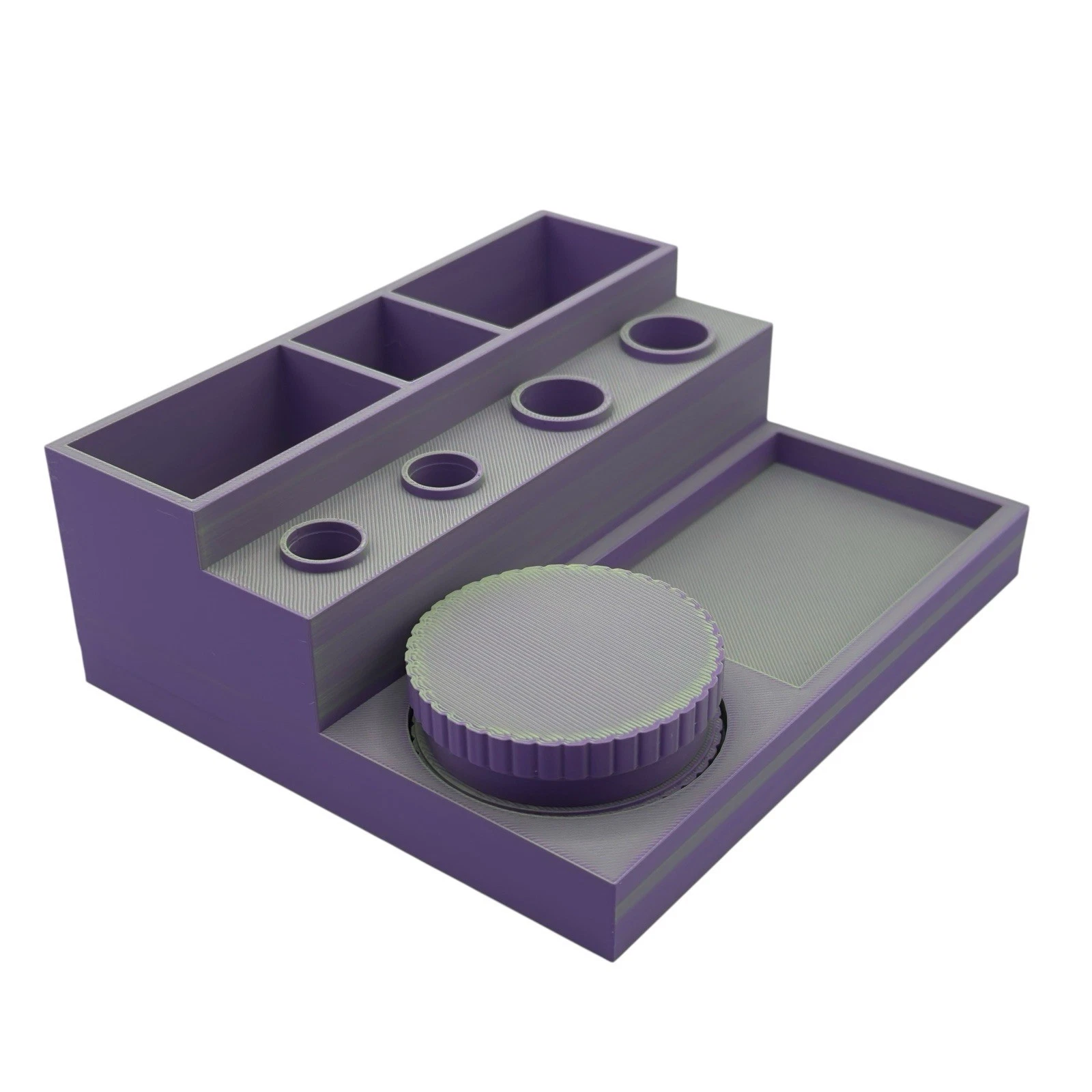 14mm and 18mm glass slide holder rolling tray