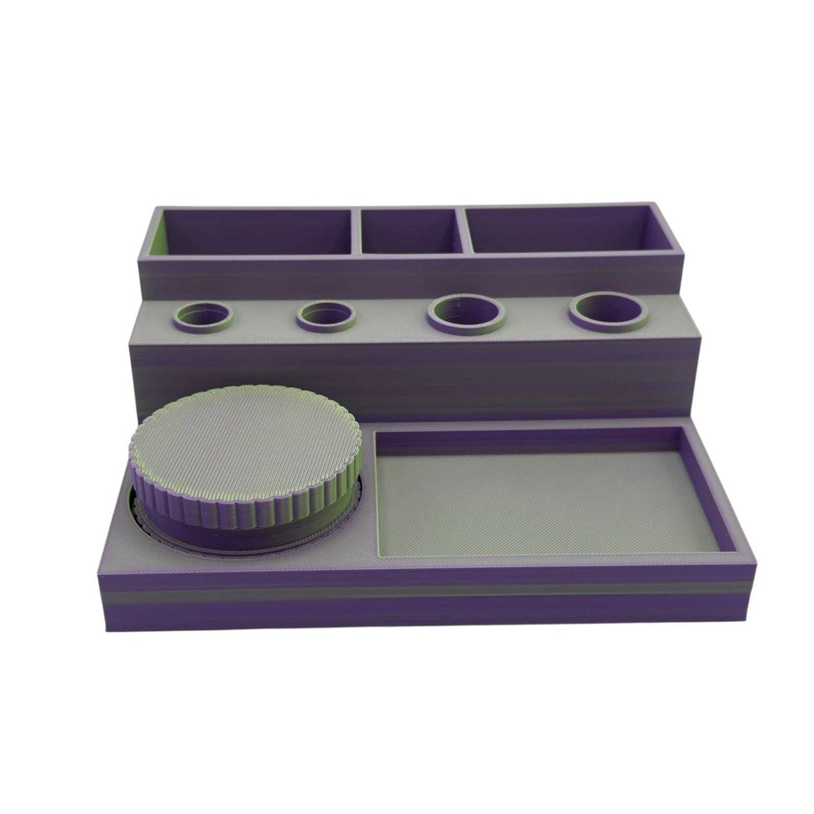 14mm and 18mm glass slide holder rolling tray