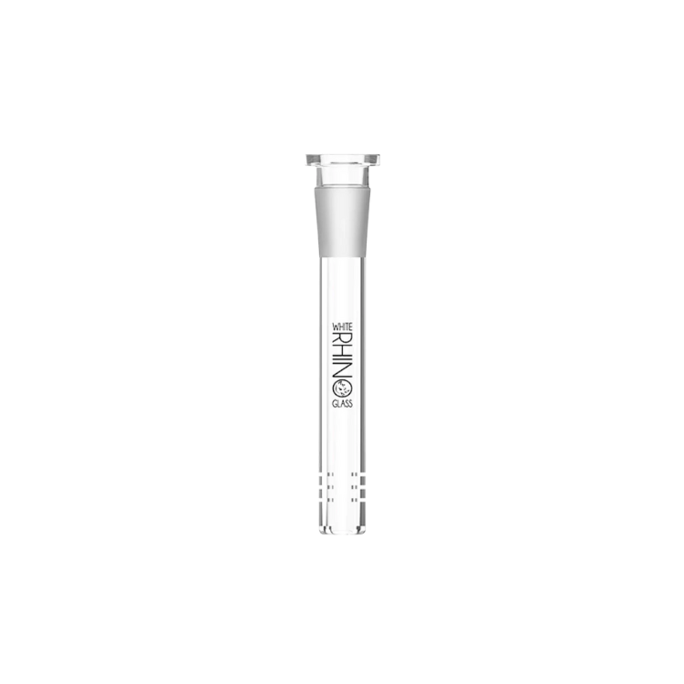 White Rhino 18mm/14mm Glass on Glass Downstem – Durable, Smooth, and Perfect Fit