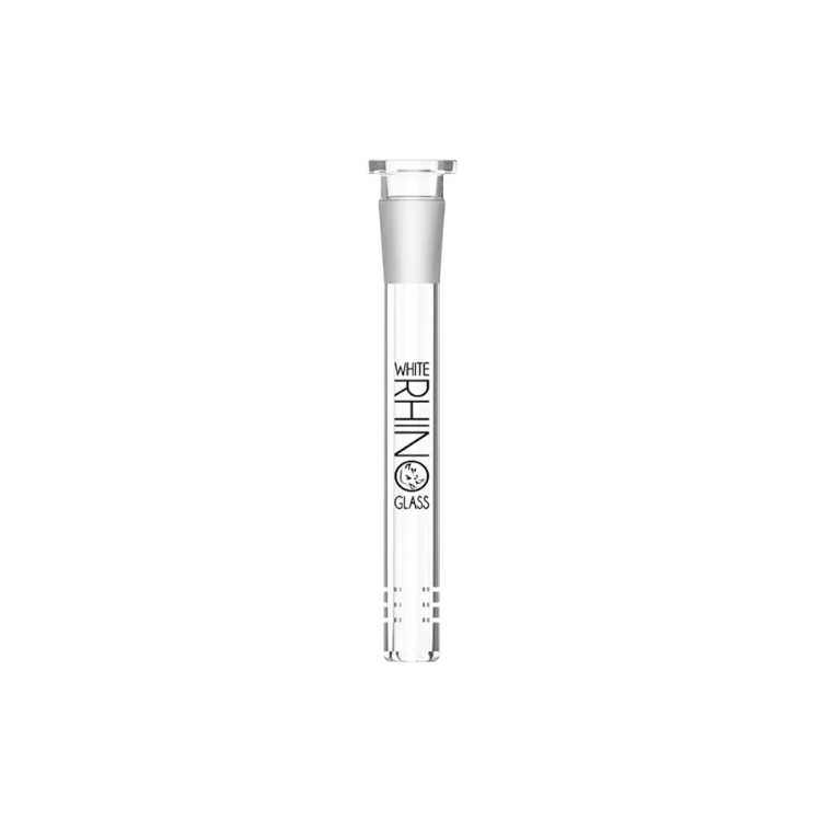 White Rhino 18mm/14mm Glass on Glass Downstem – Durable, Smooth, and Perfect Fit