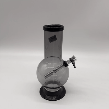 Acrylic Plastic Black Bong Water Pipe Water Bubbler Tobacco Hookah USA Made - 8" Tall - Glass Express USA