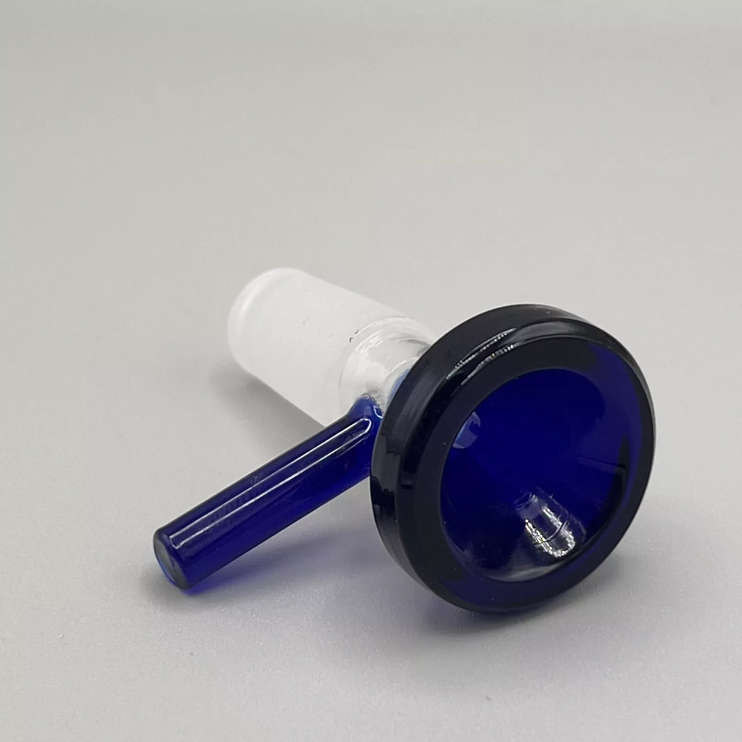 Glass Bowl Slider Piece 14mm Replacement Bowl Head Water Pipe Slide Blue