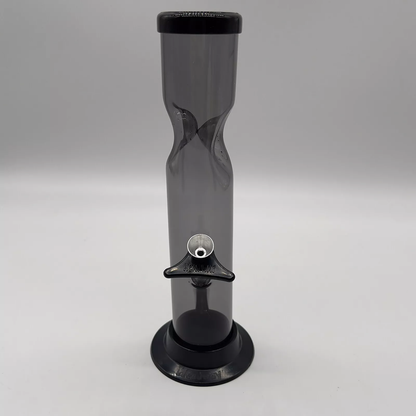 Acrylic Plastic 10" Ice Catcher Bong - Black