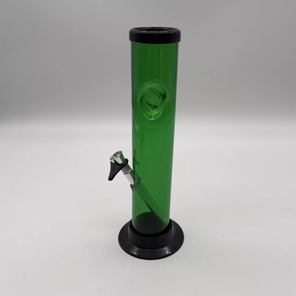 Acrylic Plastic 10" Ice Catcher Bong - Green