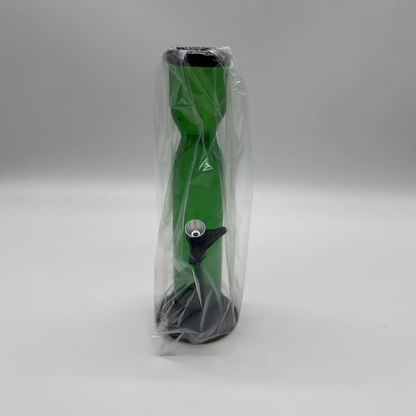 Acrylic Plastic 10" Ice Catcher Bong - Green